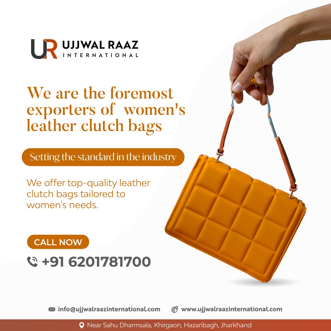 leather bag manufacturer from jharkhand