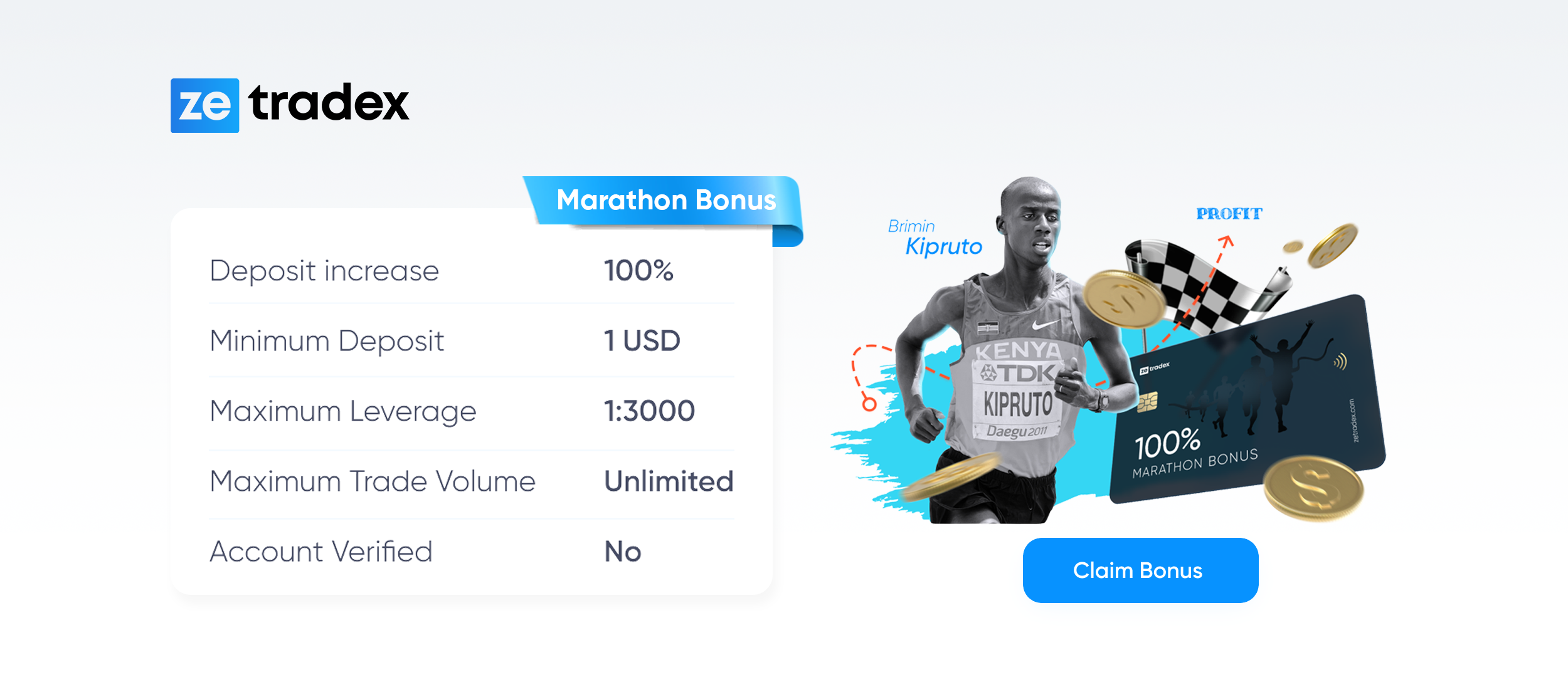 Marathon Bonus 100% Zetradex