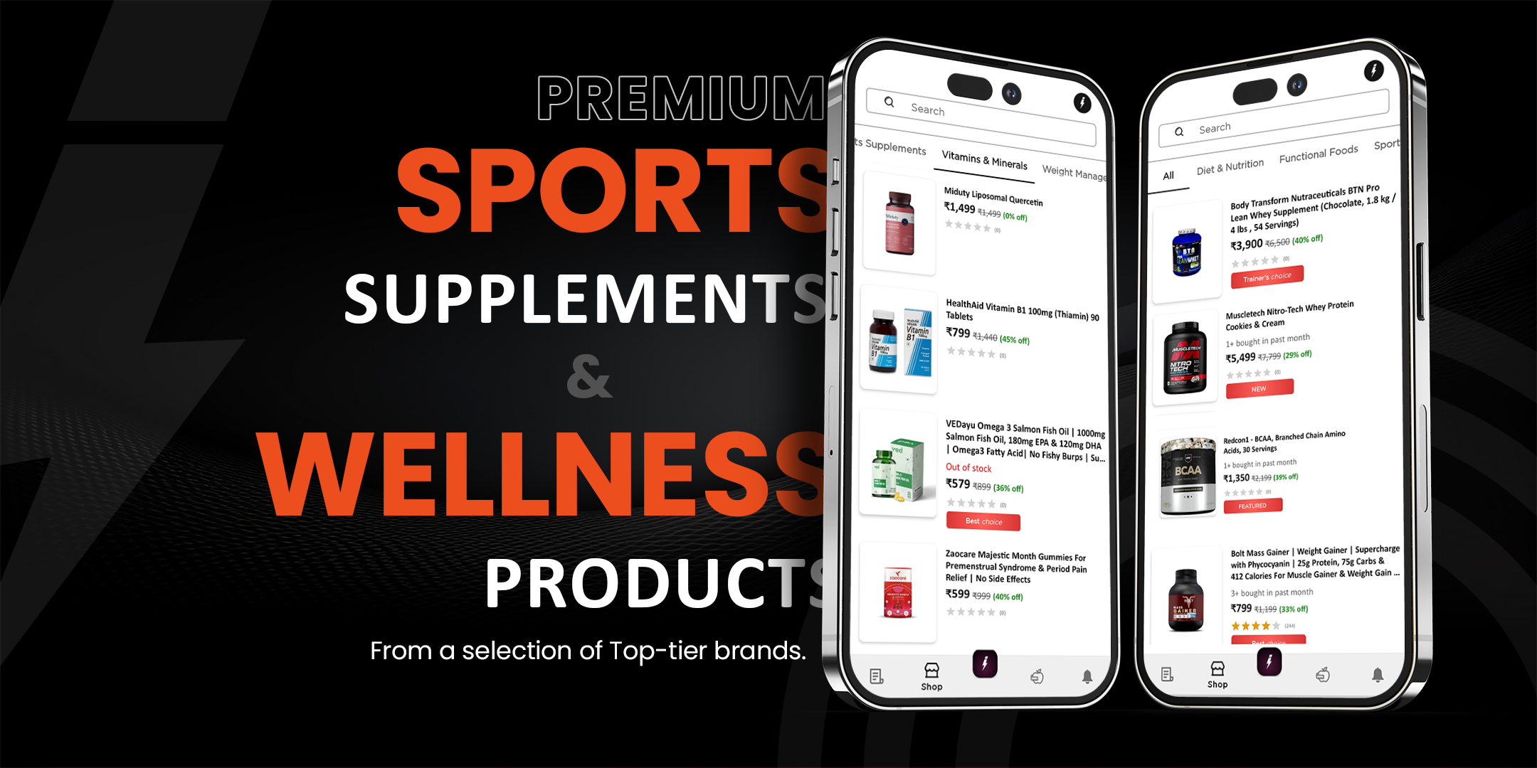 Sport supplements  Wellness Products