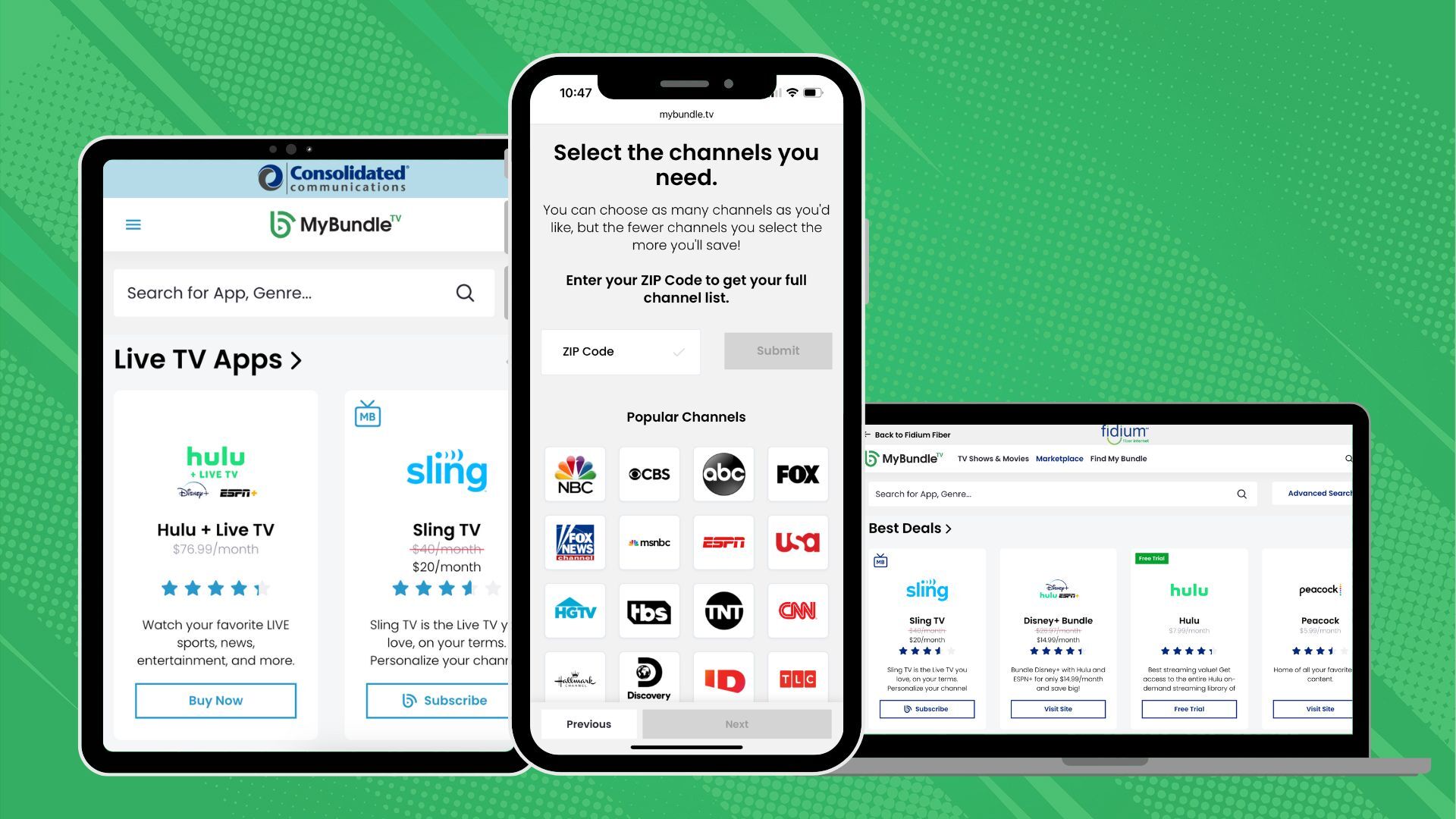 MyBundle selected by Consolidated Communications to provide customers with more TV choices; continuing their streaming future with new partnership