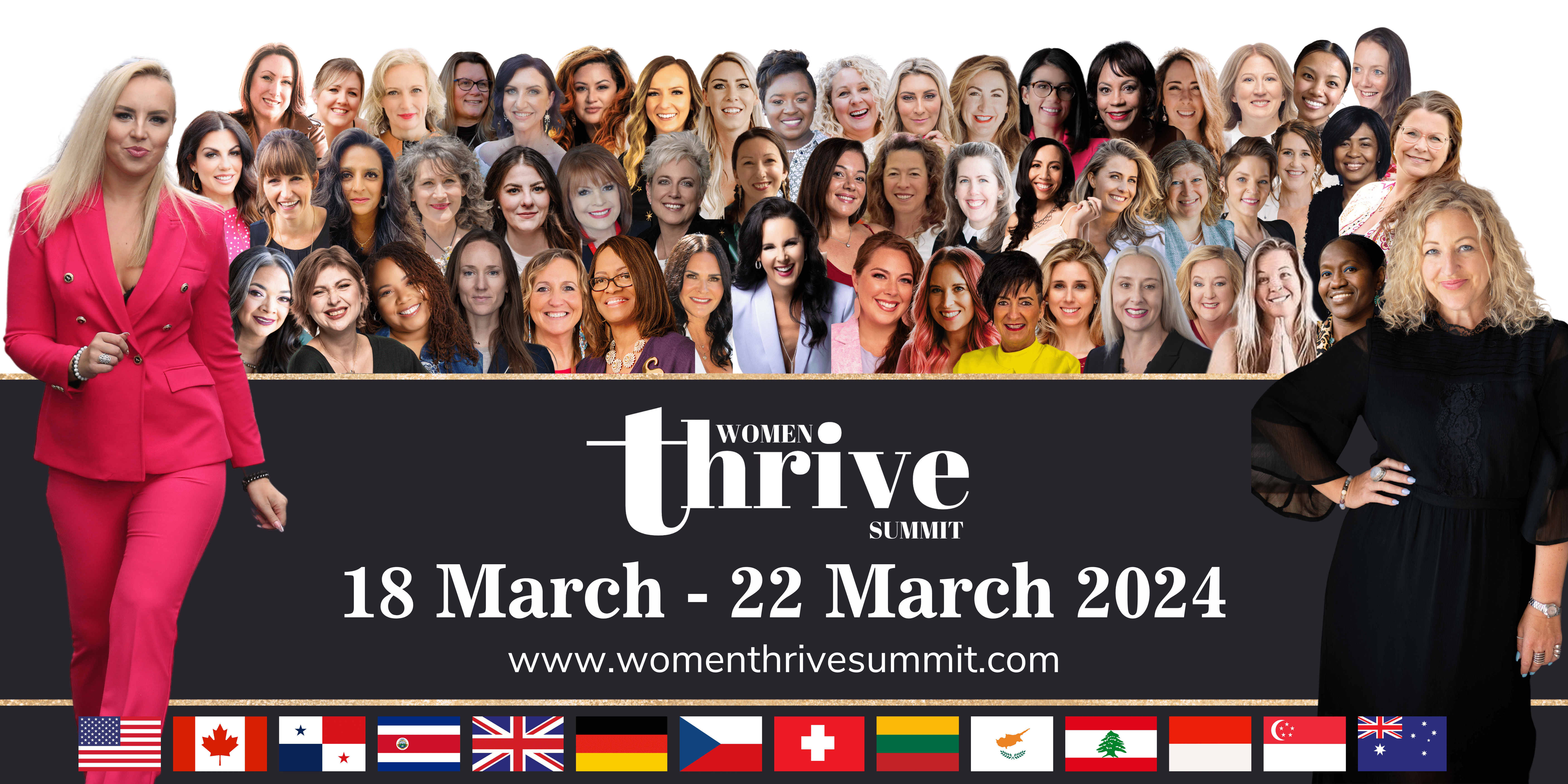 Women Thrive Summit 2024 Banner
