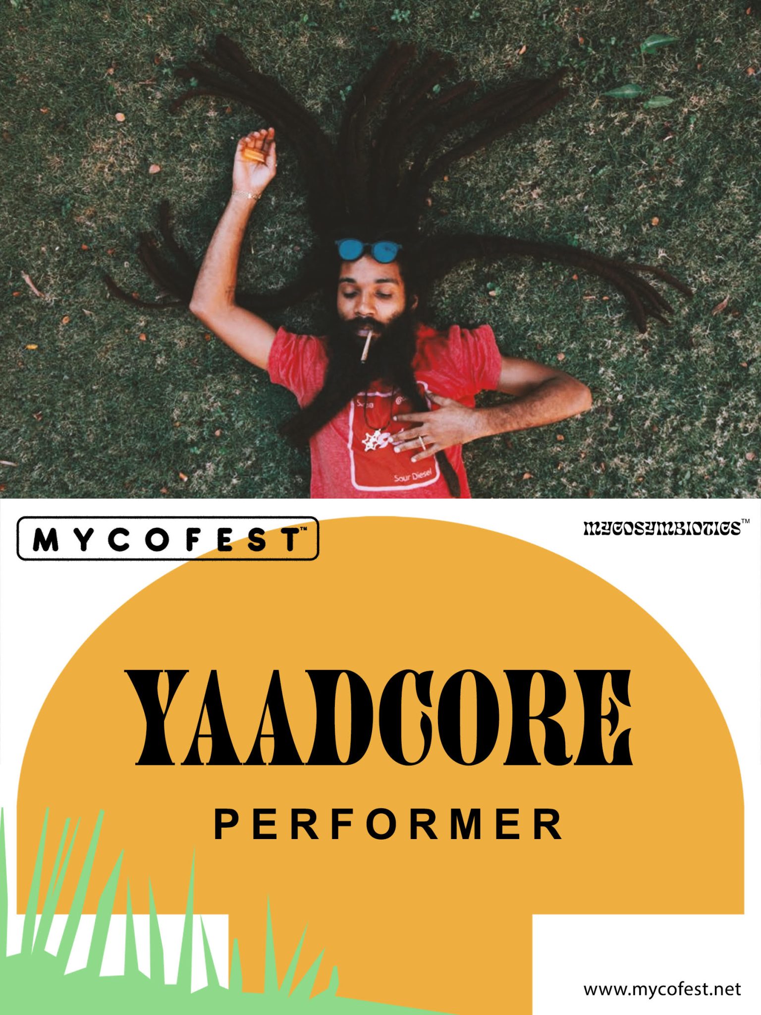 yaadcore Earthdance artist at mycofest