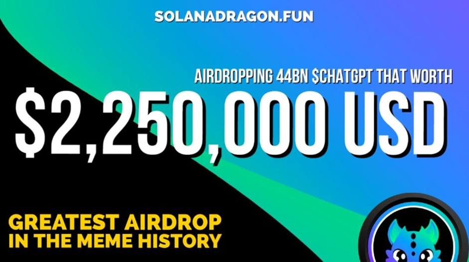 AI Dragon Announces the Launch of Airdrop with Tokens worth $2.25M