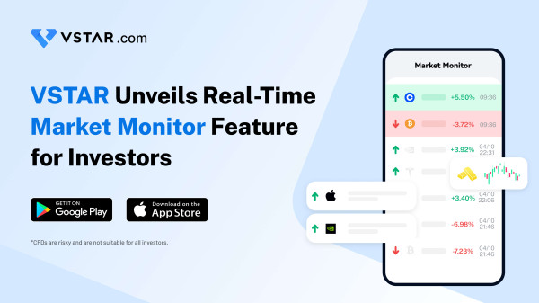 VSTAR.com Trading App Unveils Real-Time Market Monitor Feature, Bolstering CFD Trading Experience for Traders