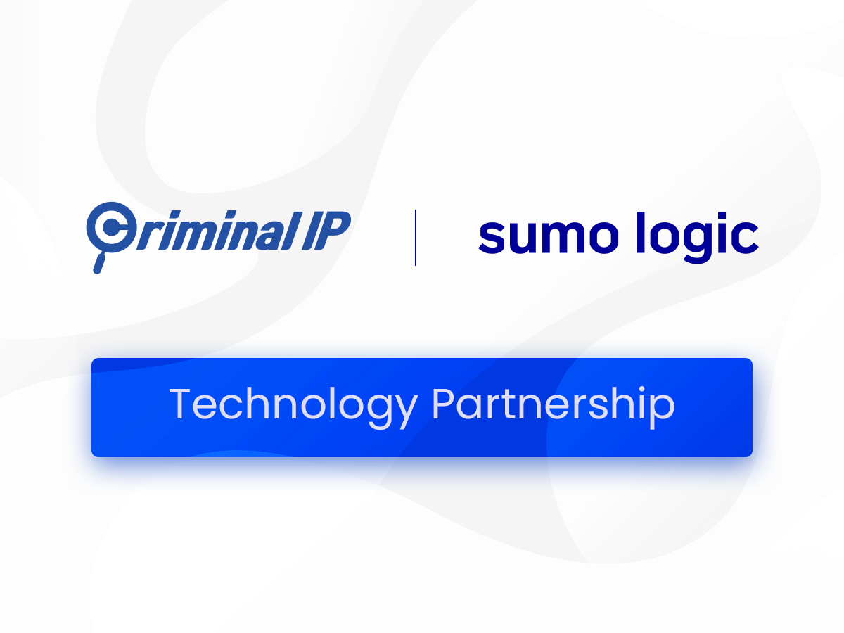 Criminal IP Collaborates with Sumo Logic for Enriching Threat Intelligence Data