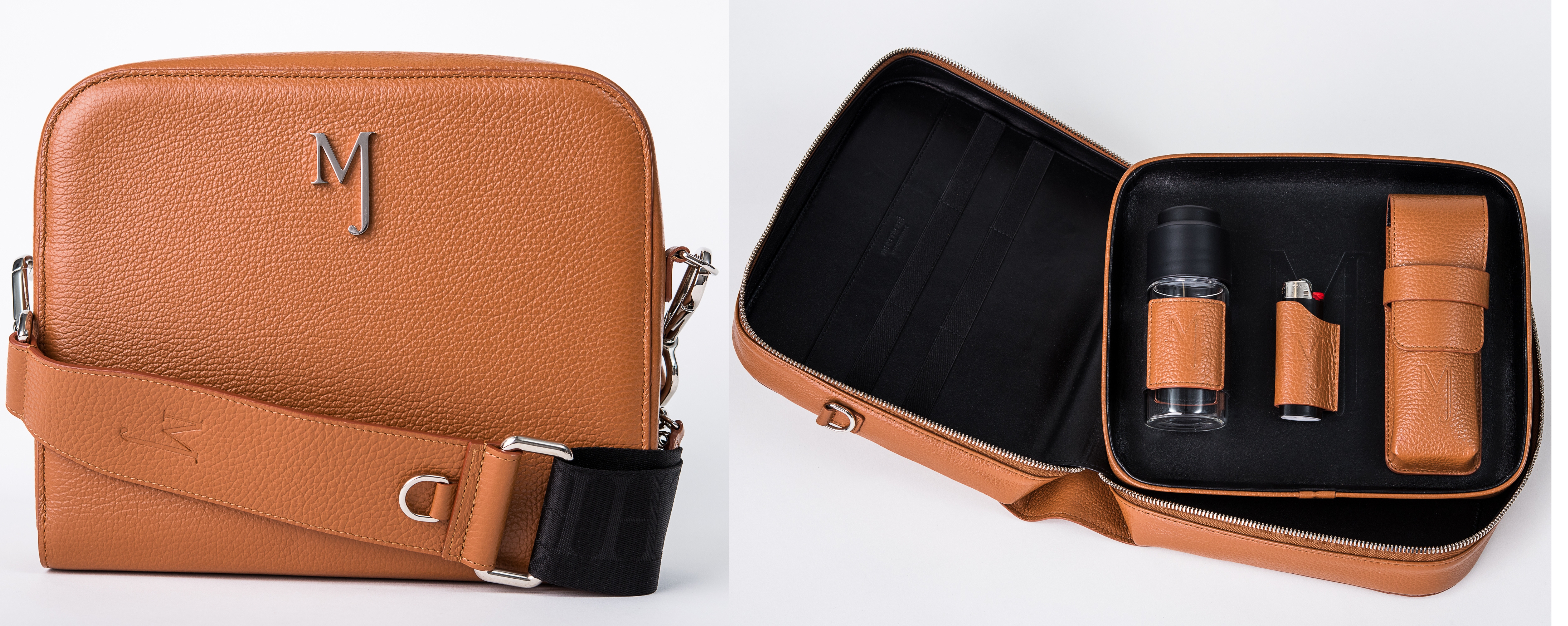 MJ Attach debuts The Anthony, a first-of-its-kind, premium, 100% Italian leather bag for cannabis cache and carry