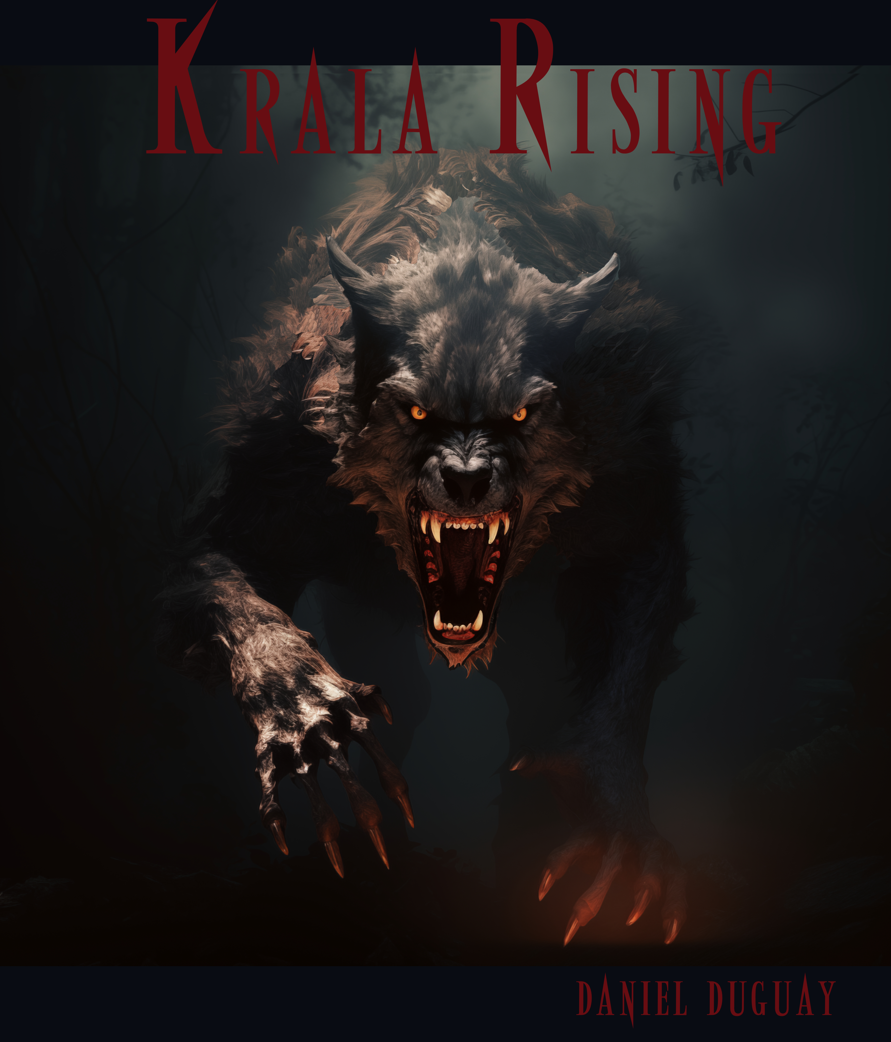 Krala Rising The Chains that Bind Book 1 by Daniel Duguay cover