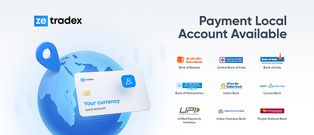 Payment Options Available in Zetradex for India