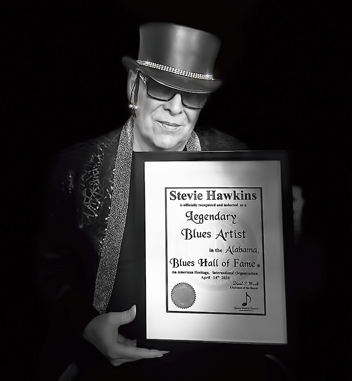 Stevie Hawkins  2024 International Blues Hall of Fame Award