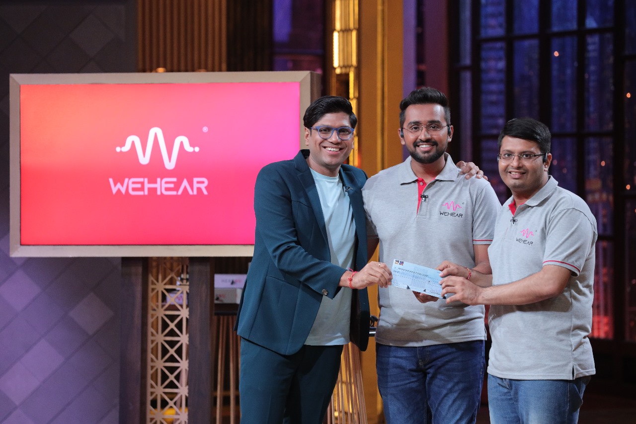 WeHear Makes Waves in Shark Tank Secures Highest Valuation of Rs 250 crores