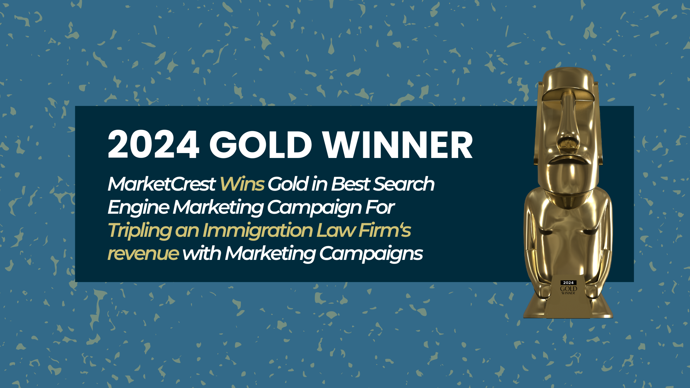 MarketCrest wins Gold Titan award